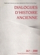 Picture of Dialogues d'histoire ancienne, n° 26-1/2000