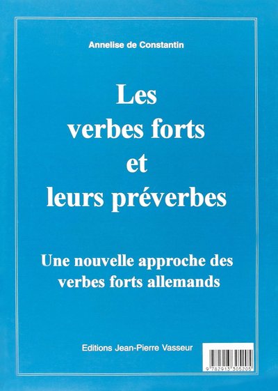 Picture of LES VERBES FORTS ET LEUR PREVERBES