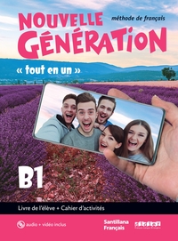 Image de Nouvelle Génération B1 - Livre + Cahier + CD mp3 + DVD