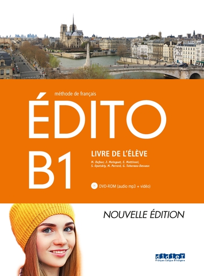 Image de Edito B1 Code Santillana 2018 - Livre + DVD