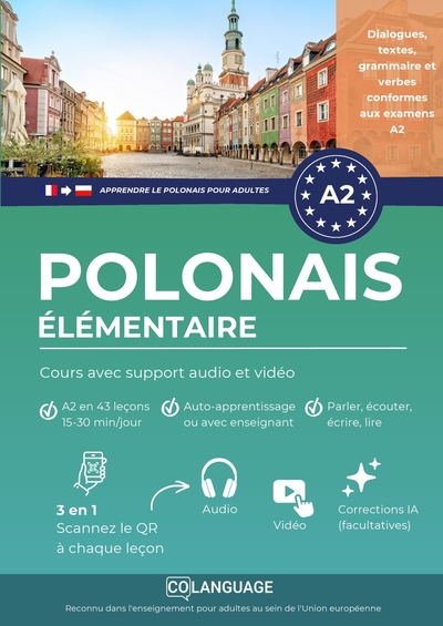 Image de Apprendre le polonais A2 élémentaire. Cours avec support audio et vidéo