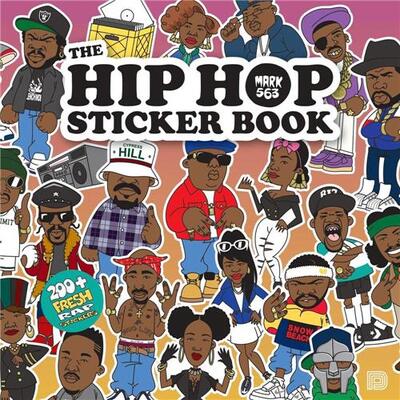 Picture of The Hip Hop Sticker Book /anglais