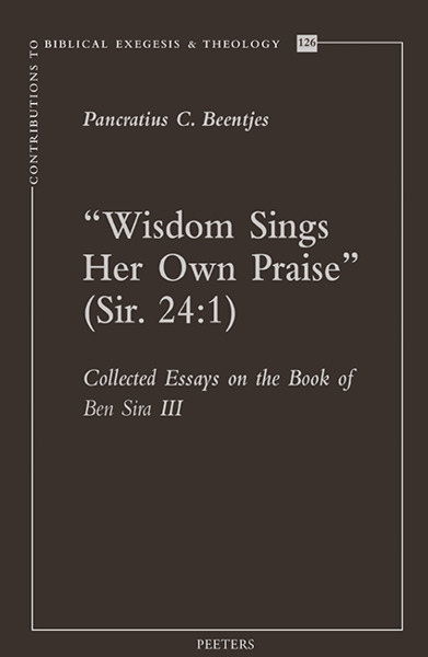 Picture of “Wisdom Sings Her Own Praise” (Sir. 24:1)