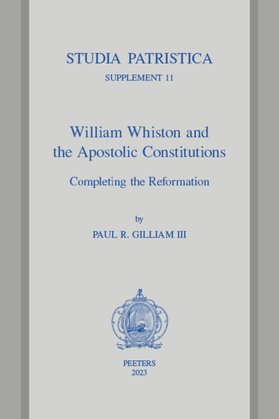 Picture of William Whiston and the Apostolic Constitutions