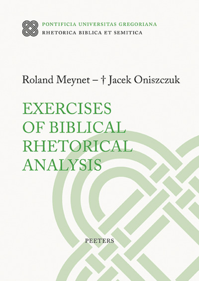 Image de Exercises of Biblical Rhetorical Analysis
