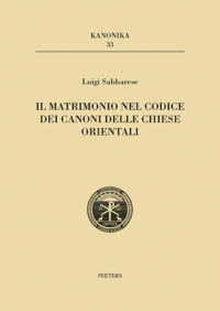 Image de Il matrimonio nel Codice dei canoni delle Chiese orientali