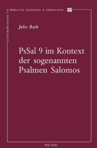 Picture of PsSal 9 im Kontext der sogenannten Psalmen Salomos