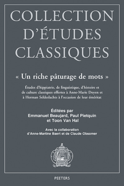 Picture of «Un riche pâturage de mots»