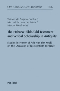 Picture of The Hebrew Bible/Old Testament and Scribal Scholarship in Antiquity