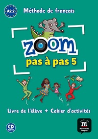 Image de Zoom pas à pas 5 - Livre de l'élève + cahier d'activités + CD