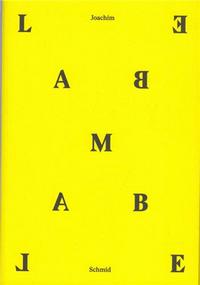 Image de Joachim Schmid Lambe Lambe /anglais