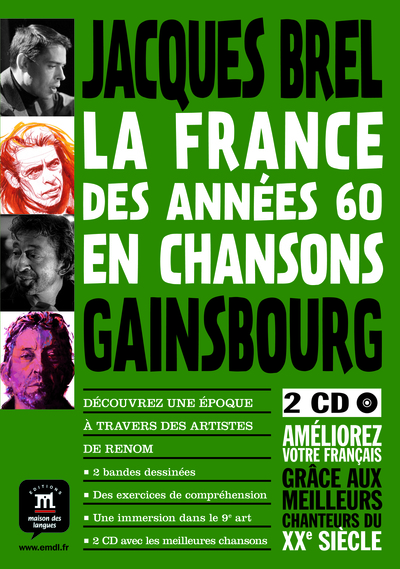Picture of La France des années 60 en chanson - Gainsbourg Brel Barbara