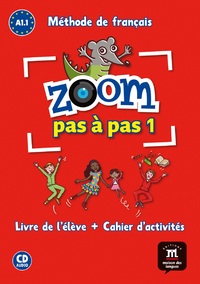 Image de Zoom pas à pas 1 - Livre de l'élève + cahier d'activités + CD