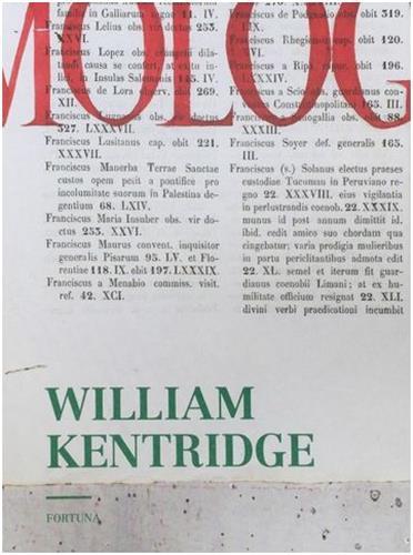 Image de William Kentridge Fortune (expo MUAC Mexico) /ANGLAIS/ESPAGNOL