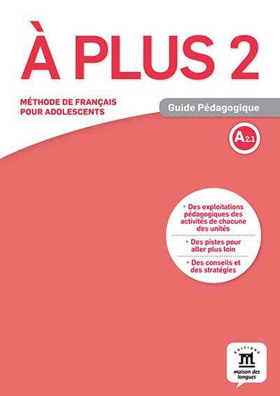 Image de À plus ! 2 - Guide pédagogique