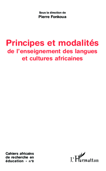 Picture of Principes et modalités de l'enseignement des langues et cultures africaines