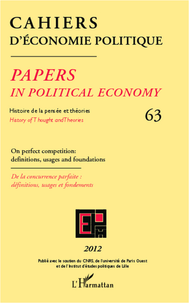 Image de On perfect competition : definitions, usages and foundations
