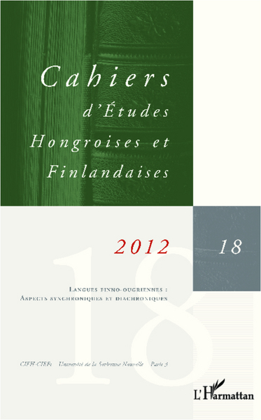 Picture of Langues finno-ougriennes : aspects synchroniques et diachroniques