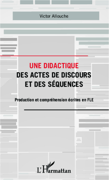 Image de Une didactique des actes de discours et des séquences