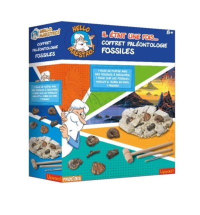 Image de HELLO MAESTRO - COFFRET PALEONTOLOGIE - IL ETAIT UNE FOIS L'HOMME - LES FOSSILES