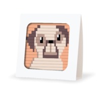 Image de CANEVAS ET CIE - KIT CANEVAS + CADRE - BULLDOG