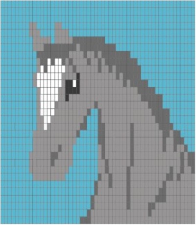 Image de CANEVAS ET CIE - LA MALLETTE A COUSSIN - LE CHEVAL