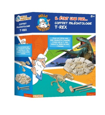 Image de HELLO MAESTRO - COFFRET PALEONTOLOGIE - IL ETAIT UNE FOIS L'HOMME - T REX
