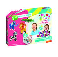 Image de GULLI CRE'ACTIVITES PERLES MAGIQUES - (1200 P) - MES ANIMAUX 3D