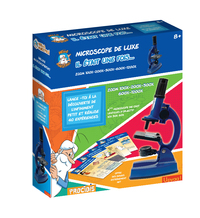 Image de COFFRET MICROSCOPE ZOOM 100 A 1200 - 66 ACCESSOIRES + 40 EXPERIENCES