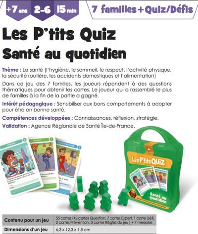 Image de P'TIT QUIZZ HELLO MAESTRO LA SANTE AU QUOTIDIEN