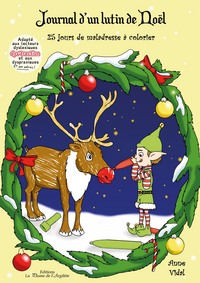 Image de Journal d'un lutin de Noël - 25 jours de maladresse à colorier