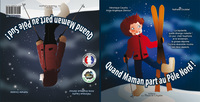 Picture of Quand maman part au Pôle Nord/Quand maman part au Pôle Sud - livre réversible
