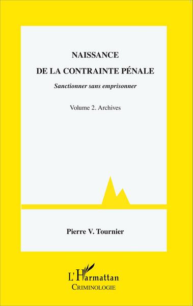 Picture of Naissance de la contrainte pénale
