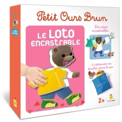 Image de Jeu Petit Ours Brun - Loto encastrable