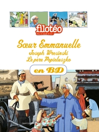 Image de Soeur Emmanuelle, Joseph Wreisinki, Père Popieluszko, en BD