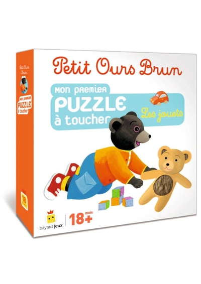 Picture of Jeu Petit Ours Brun - Puzzle à toucher Jouets
