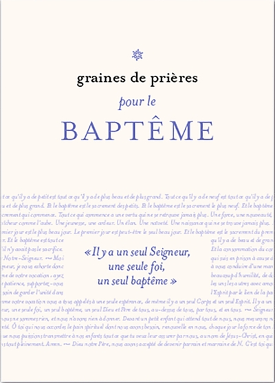 Image de COLIS 10 EX GRAINES DE PRIERES BAPTEME