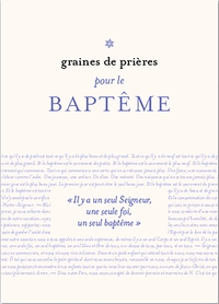 Image de COLIS 10 EX GRAINES DE PRIERES BAPTEME