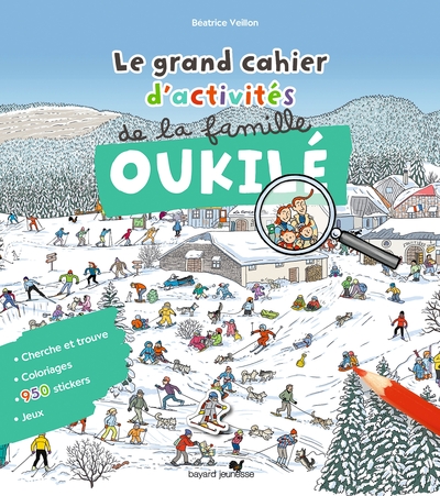 Picture of Le grand cahier d'activités de la famille Oukilé : hiver