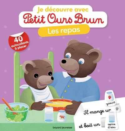 Image de Je découvre les repas avec Petit Ours Brun - Premiers autocollants - Dès 3 ans