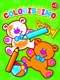Image de 3 ans + nounours colorissimo