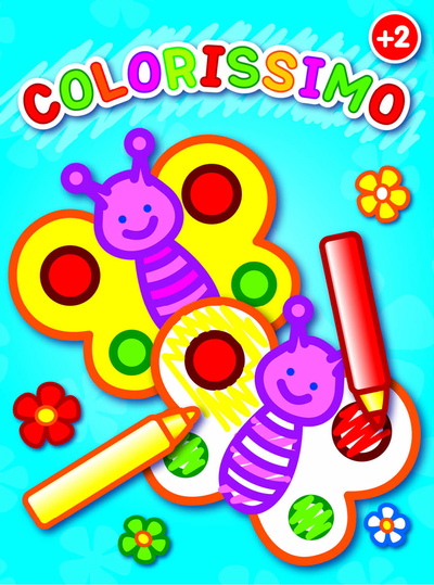 Image de 2 ans + papilons colorissimo