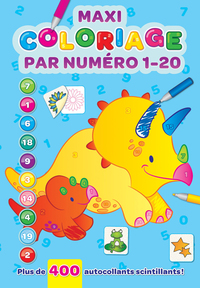 Image de Maxi coloriages par numéro 1-20