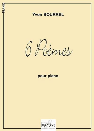 Picture of 6 POEMES POUR PIANO