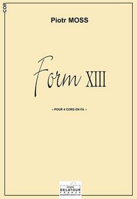Picture of FORM XIII POUR 4 CORS EN FA