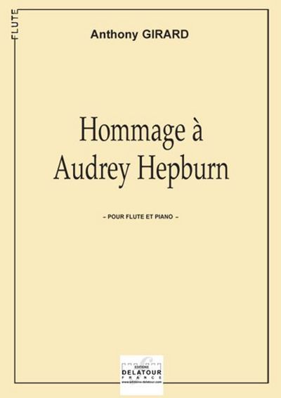 Picture of HOMMAGE A AUDREY HEPBURN POUR FLUTE ET PIANO