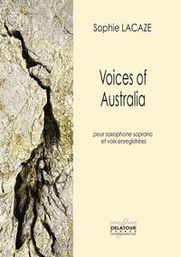 Picture of VOICES OF AUSTRALIA POUR SAXOPHONE SOPRANO ET VOIX ENREGISTRE_ES