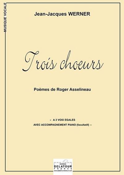 Picture of TROIS CHOEURS POUR ENFANTS