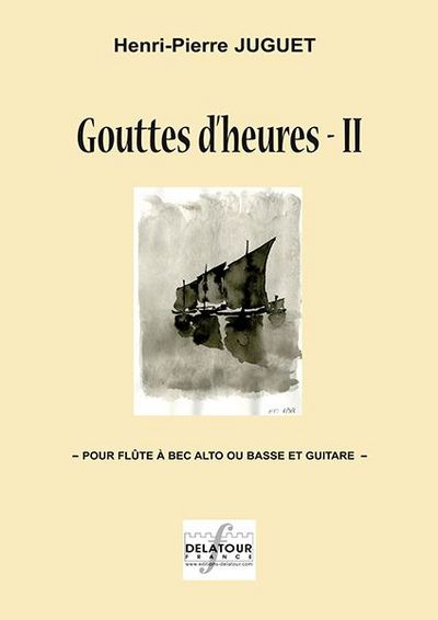 Picture of GOUTTES D'HEURES II POUR FLUTE A BEC ET GUITARE