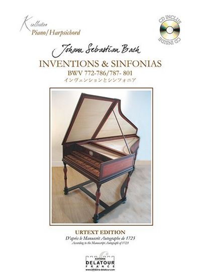 Picture of INVENTIONS ET SINFONIAS POUR CLAVECIN D'APRES LE MANUSCRIT ORIGINAL DE 1723